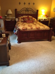 Cluttered Bedroom After